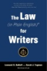 The_law__in_plain_English__for_writers